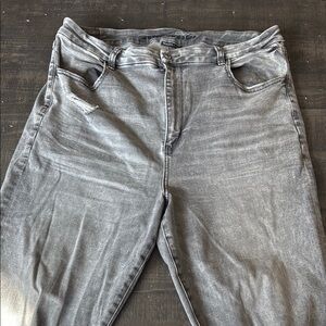 American Eagle Outfitters Gray Jeggings with Stretch